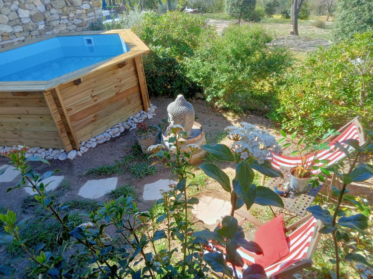 Villa les cerisiers de stella Blauvac Esterno foto